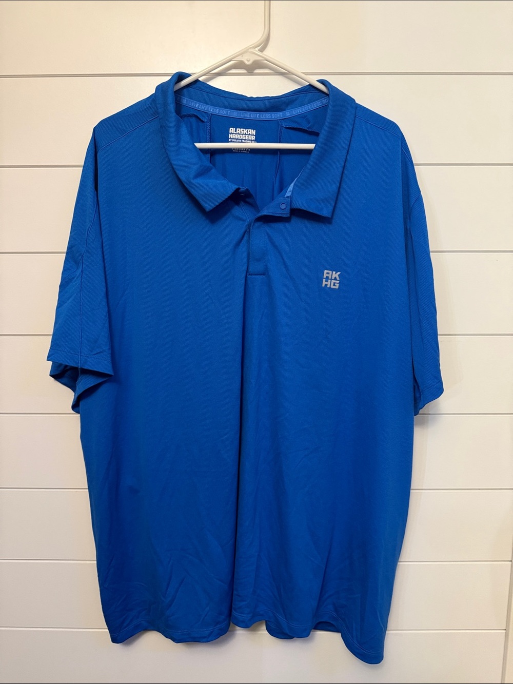 Duluth Trading Co Blue Men's Performance Polo